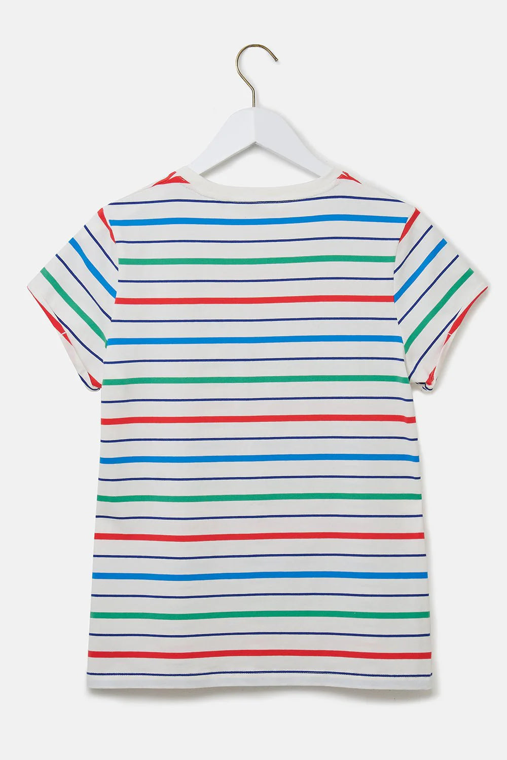 Lighthouse Clothing Causeway T-Shirt - Seagrass Blue Stripe