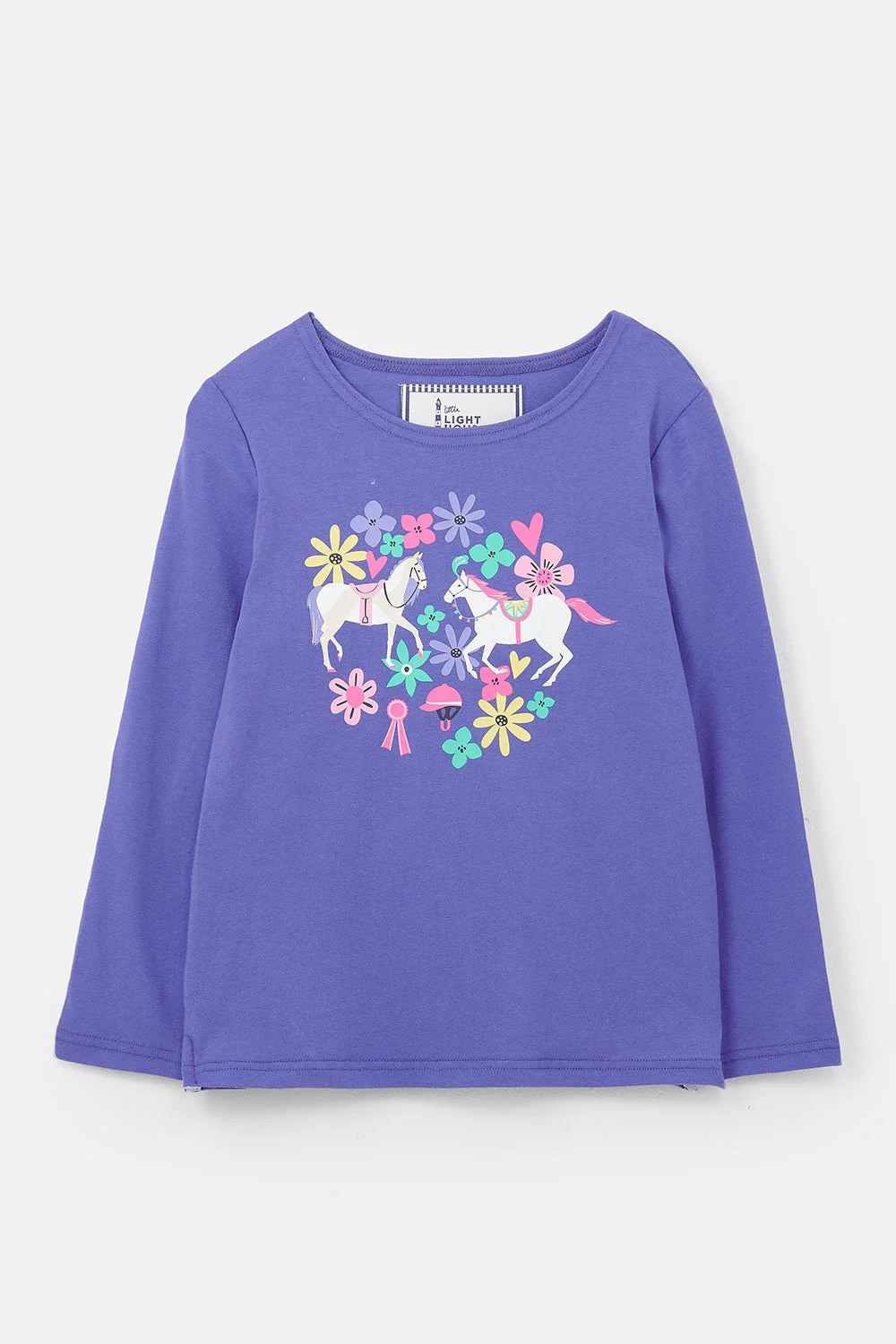 Lighthouse Clothing Causeway Top - Horse Print