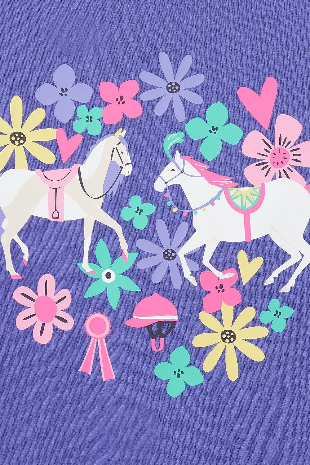 Lighthouse Clothing Causeway Top - Horse Print