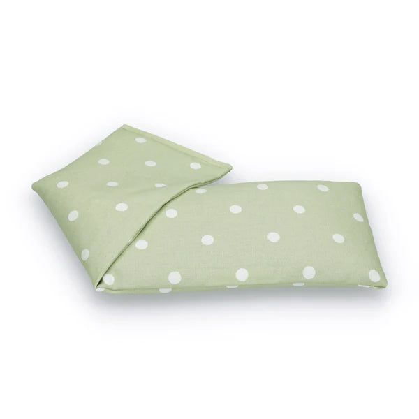 Dotty Sage Green Wheat Bag