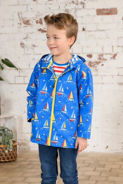 Lighthouse Clothing Ethan Coat - Blue Boat