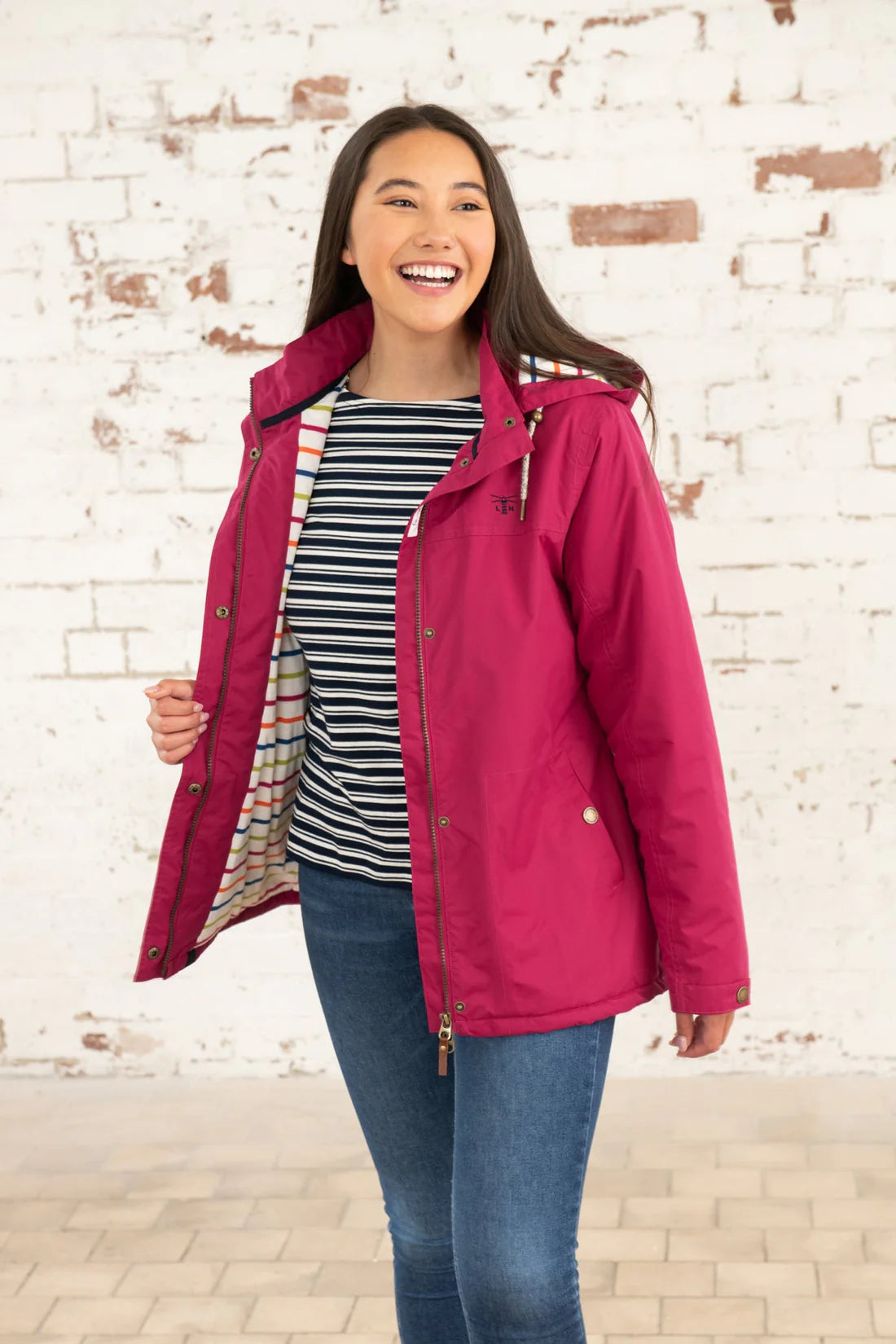 Lighthouse Clothing Eva Coat - Claret