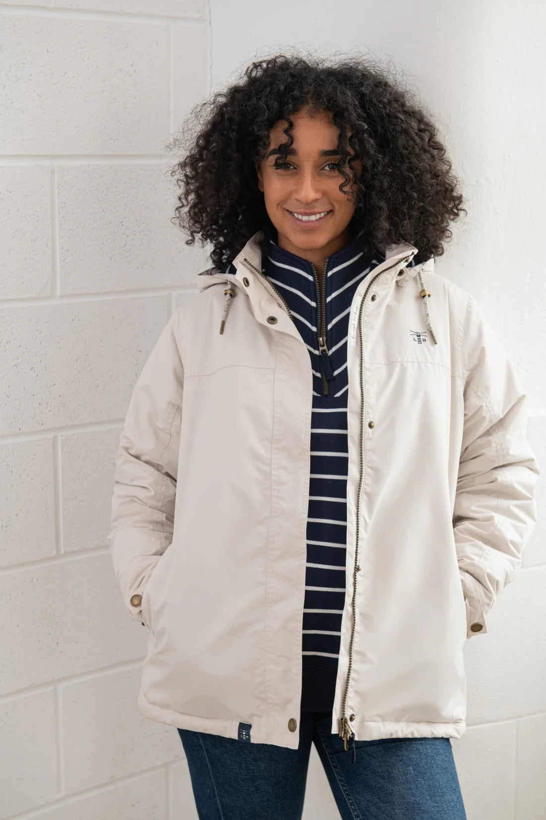 Lighthouse Clothing Eva Coat - Irish Cream