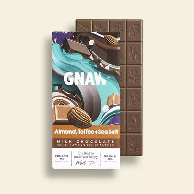 Gnaw Almond Toffee & Sea Salt
