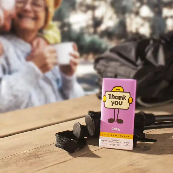 Gnaw "Thank You" Milk Chocolate Bar