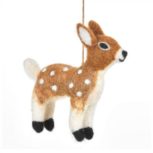 Felt So Good Felicity Fawn Hanging Decoration