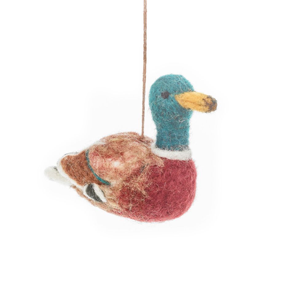 Felt So Good Maddox the Mallard Duck Hanging Decoration