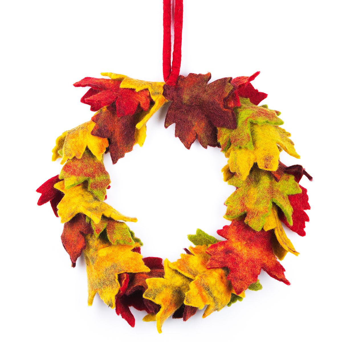 Felt So Good Large Autumnal Wreath