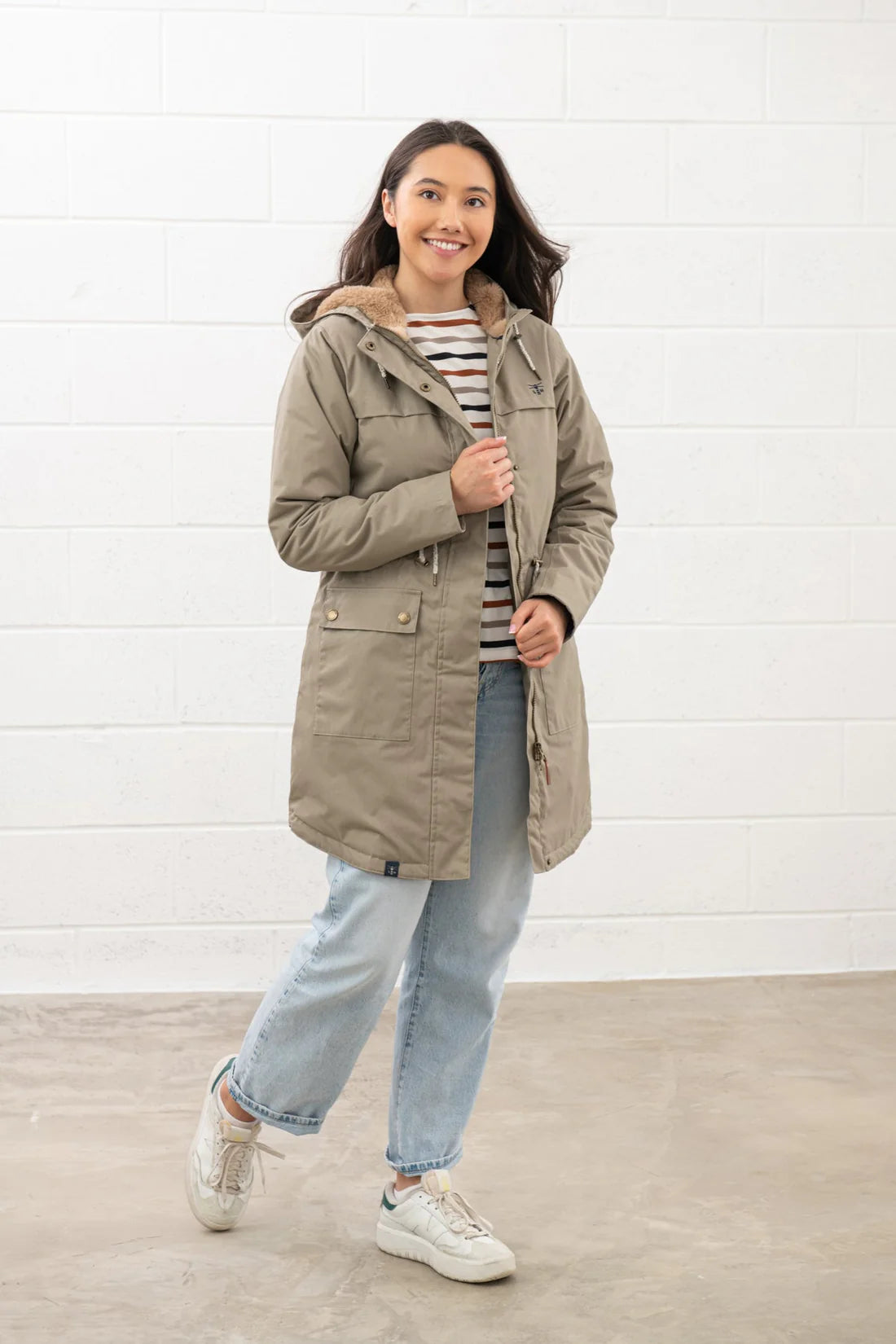 Lighthouse Clothing Isobel Coat - Mocha