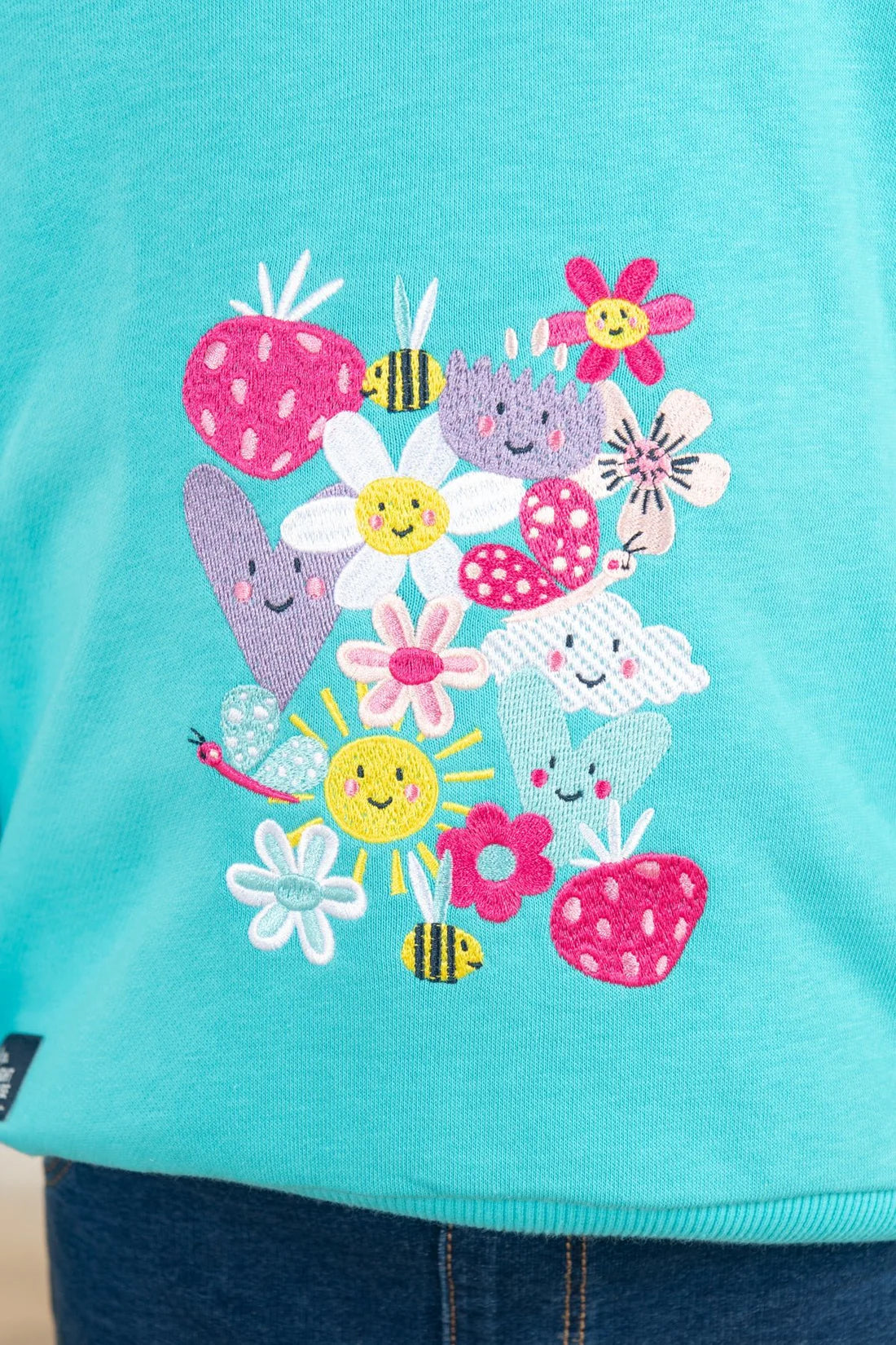 Lighthouse Clothing Jessie Sweatshirt - Turquoise