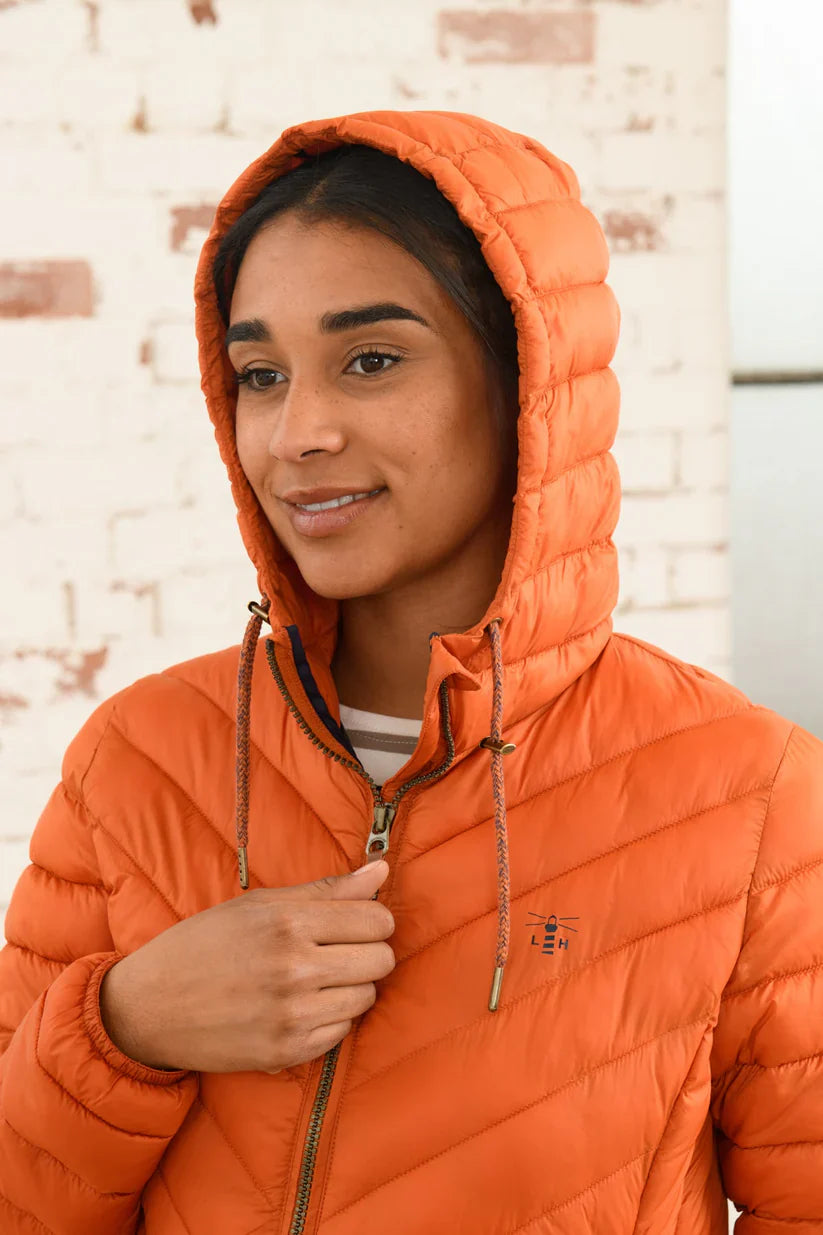 Lighthouse Clothing Laurel Ladies Coat - Burnt Orange
