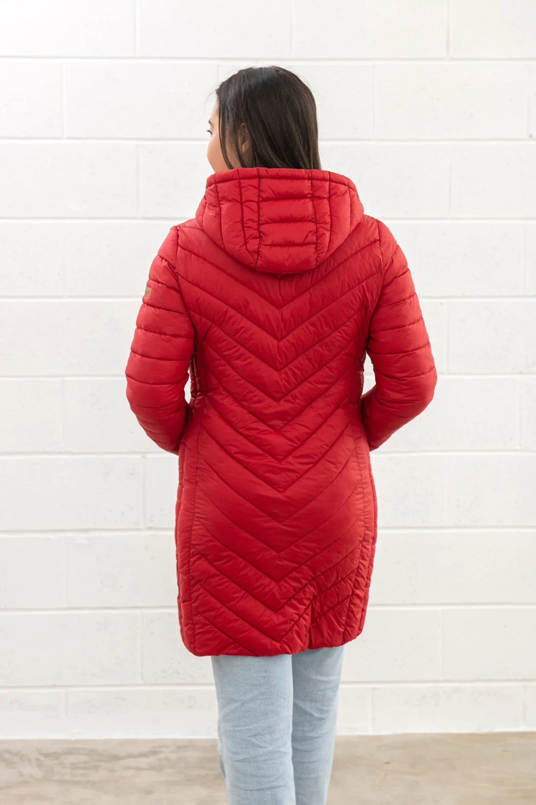 Lighthouse Clothing Laurel Ladies Coat - Red