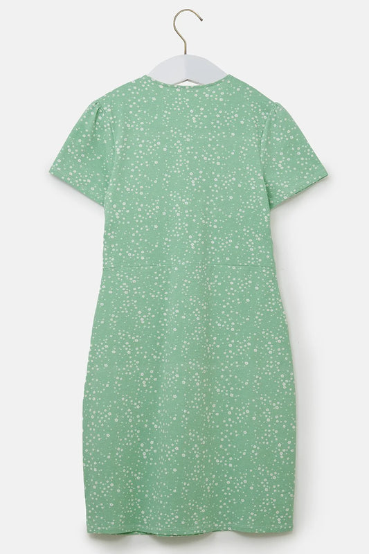 Lighthouse Clothing Lena Dress - Soft Green Floral