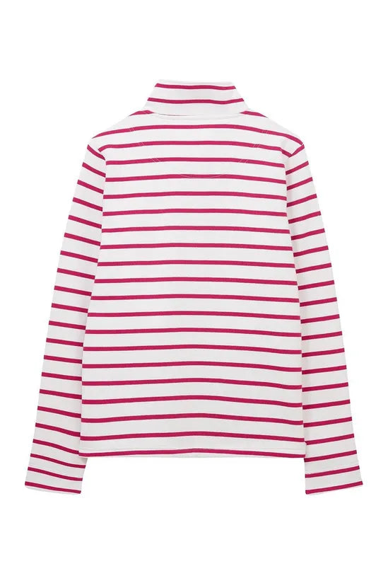 Lighthouse Clothing Ladies Shore Jersey - Cloud/Claret