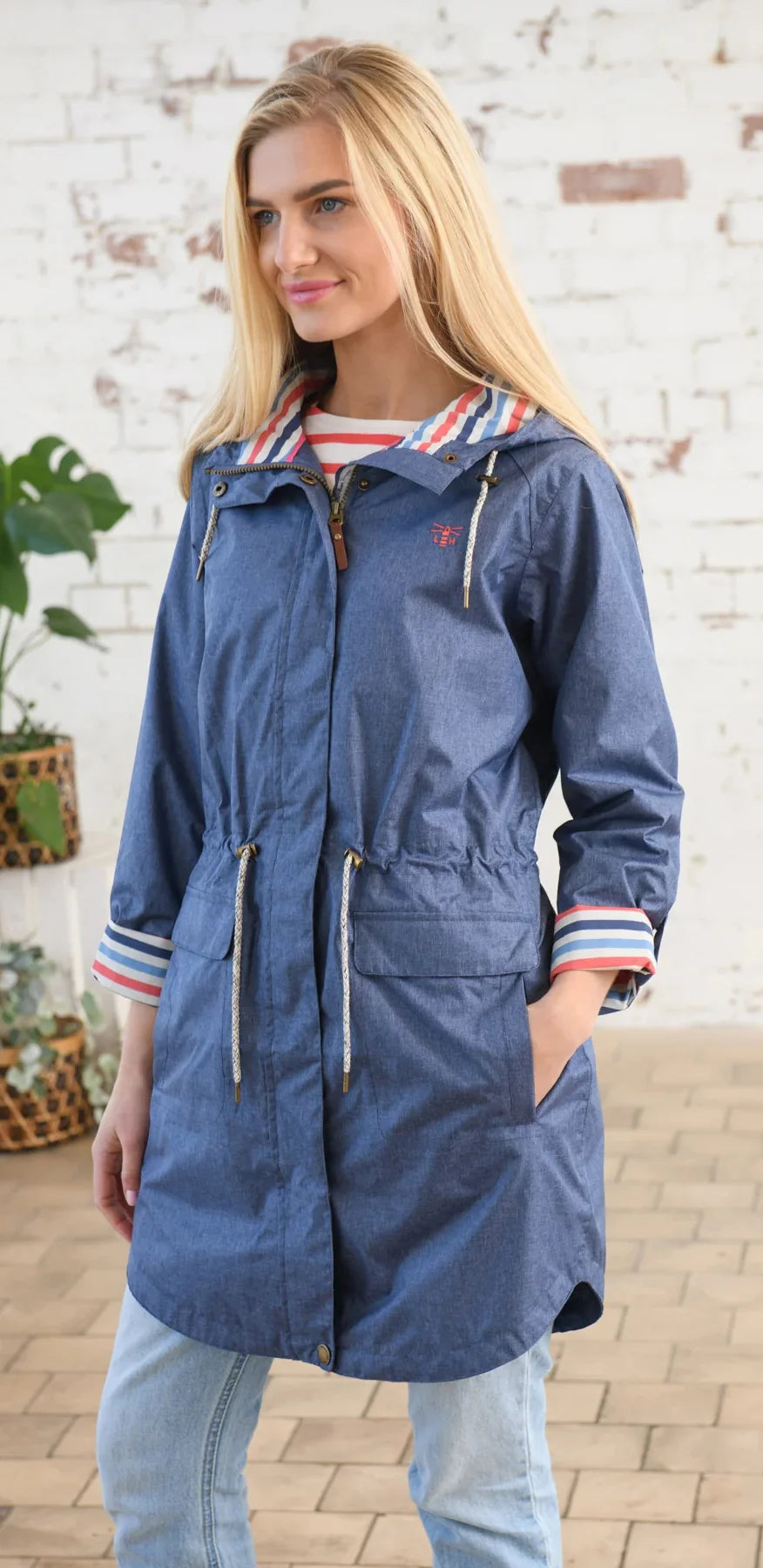 Lighthouse Clothing Alice Coat - Denim