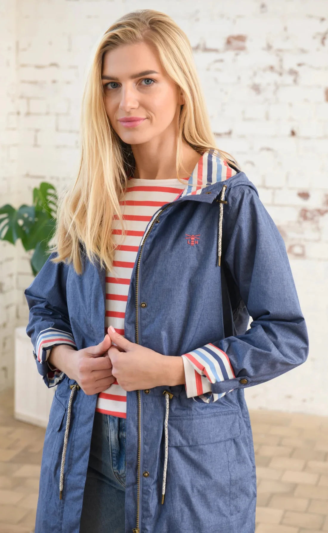 Lighthouse Clothing Alice Coat - Denim