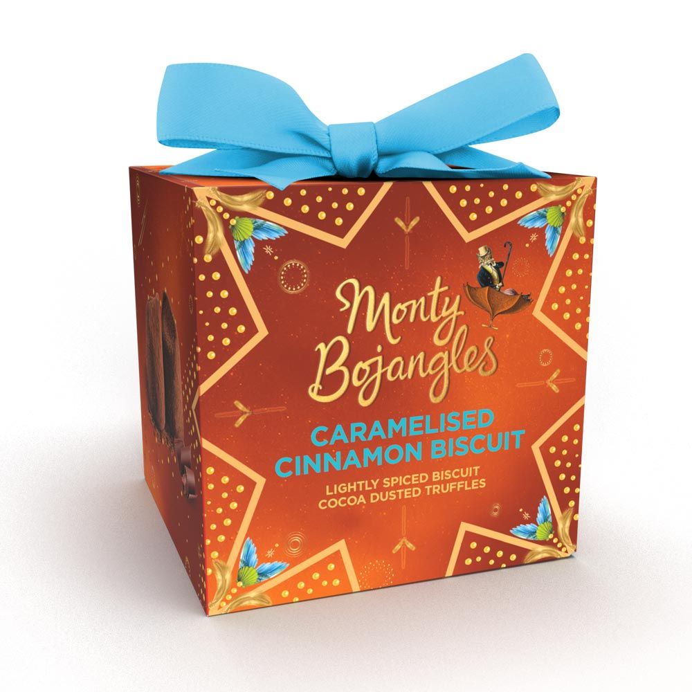 Monty Bojangles Caramelised Cinnamon Biscuit Truffle Present