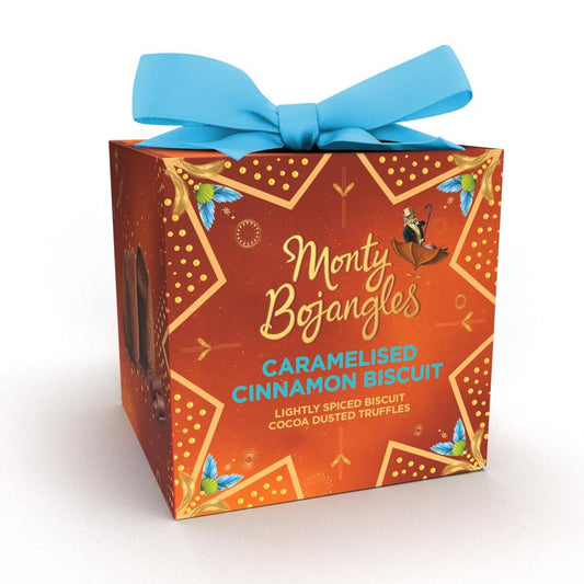 Monty Bojangles Caramelised Cinnamon Biscuit Truffle Present