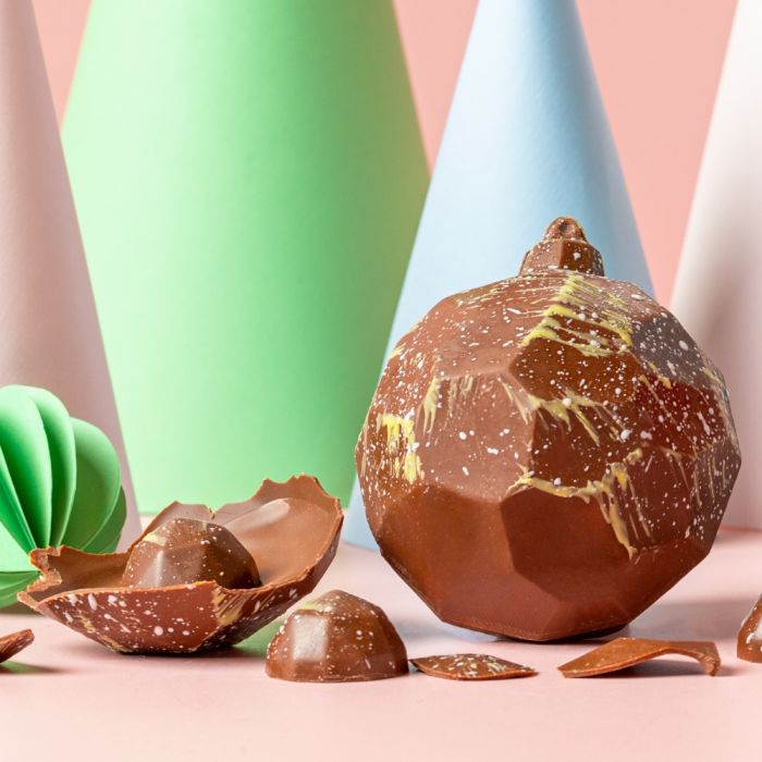 Chococo Milk Chocolate Christmas Bauble
