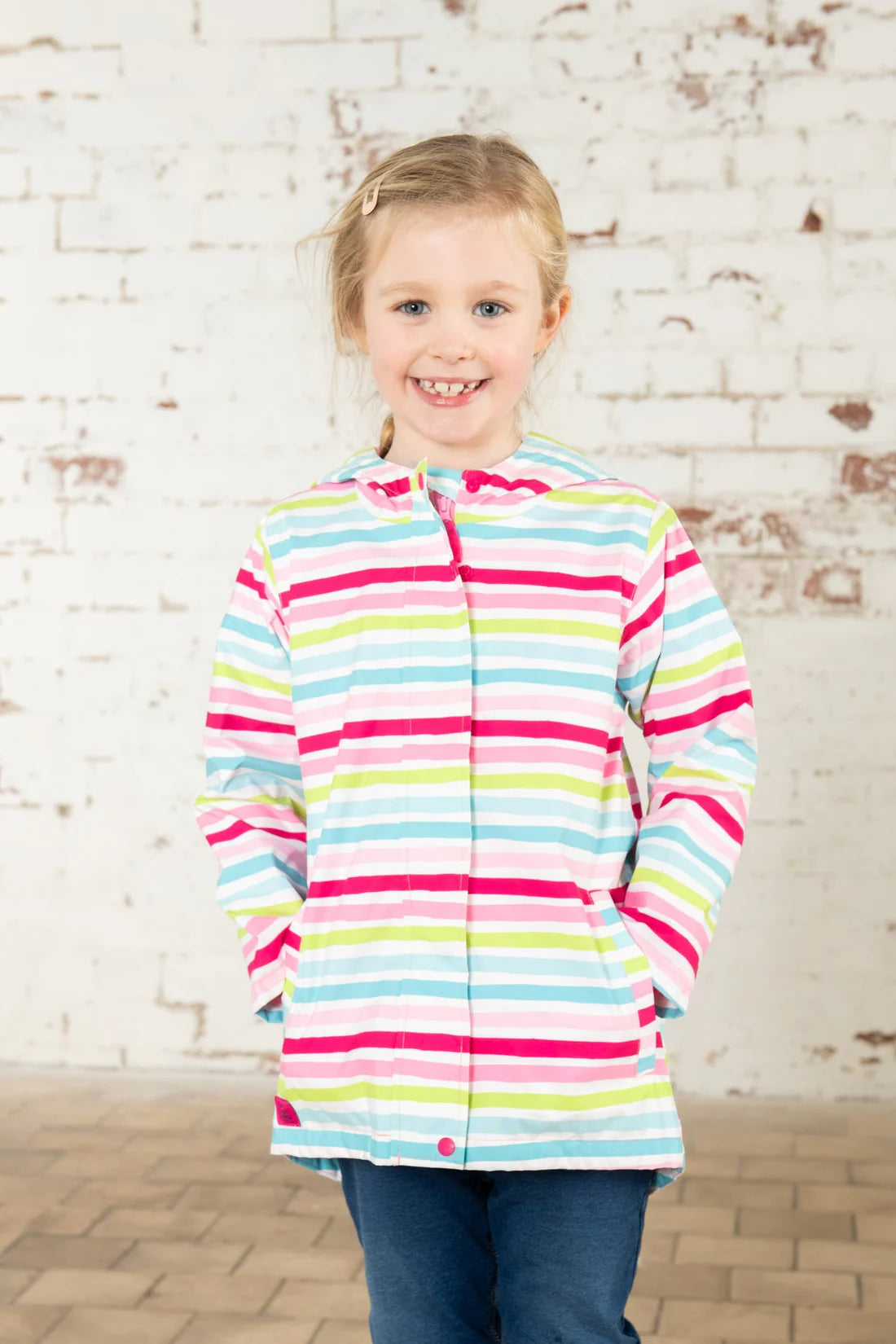 Lighthouse Clothing Olivia Coat - Multi Stripe