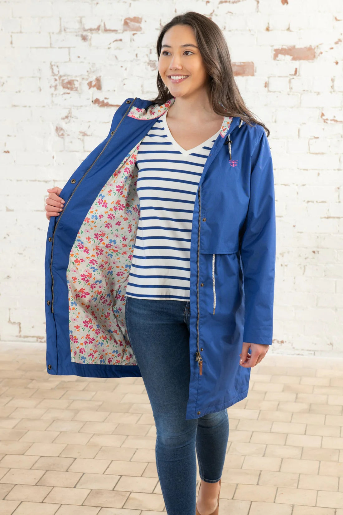 Lighthouse Clothing Pippa Coat - Indigo