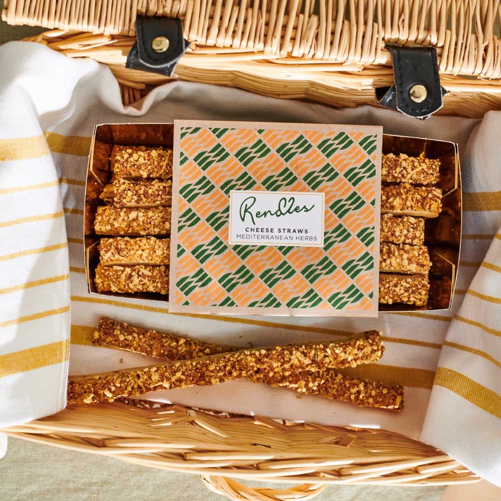 Rendles Cheese Straws with Mediterranenean Herbs