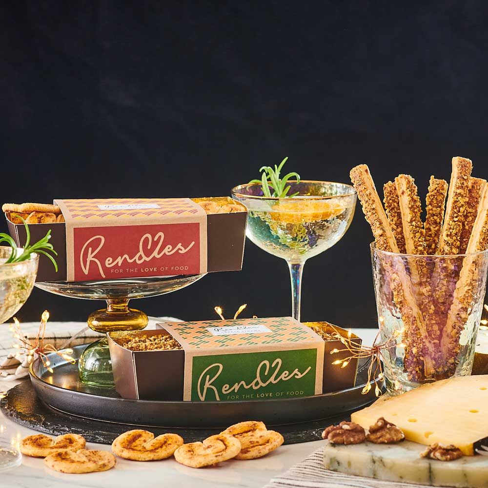 Rendles Cheese Straws with Mediterranenean Herbs