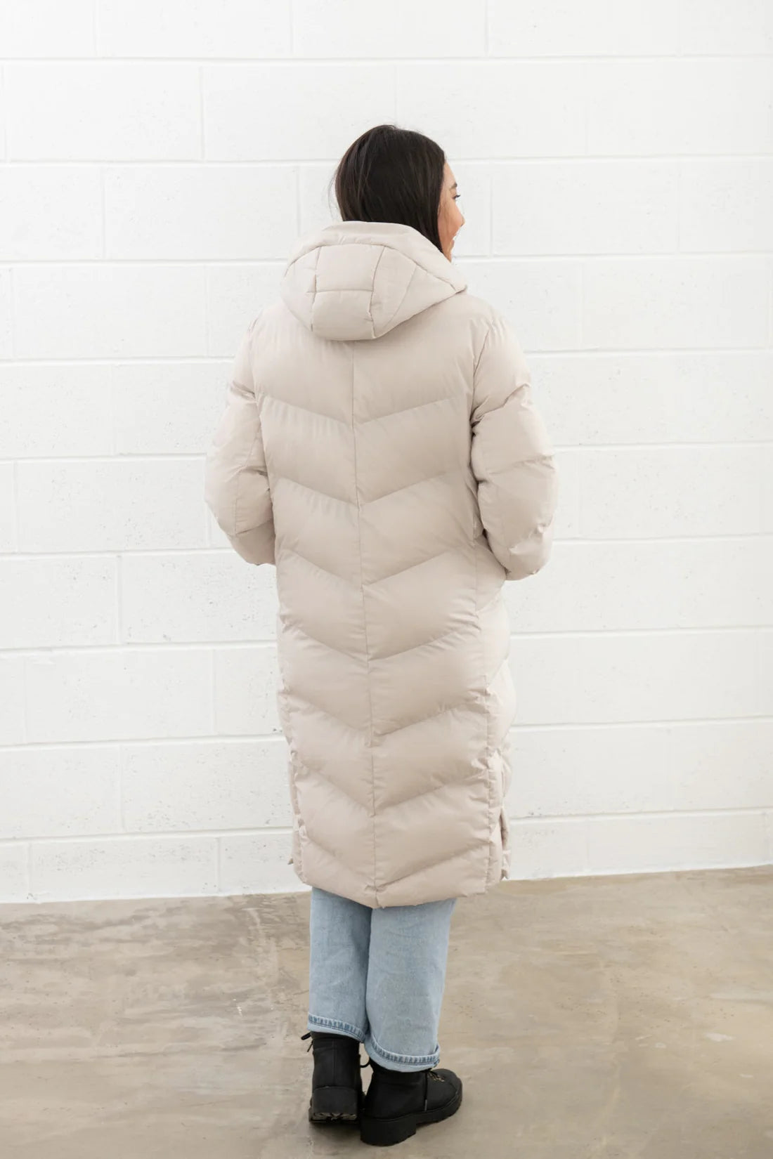Lighthouse Clothing Savannah Long Coat - Irish Cream