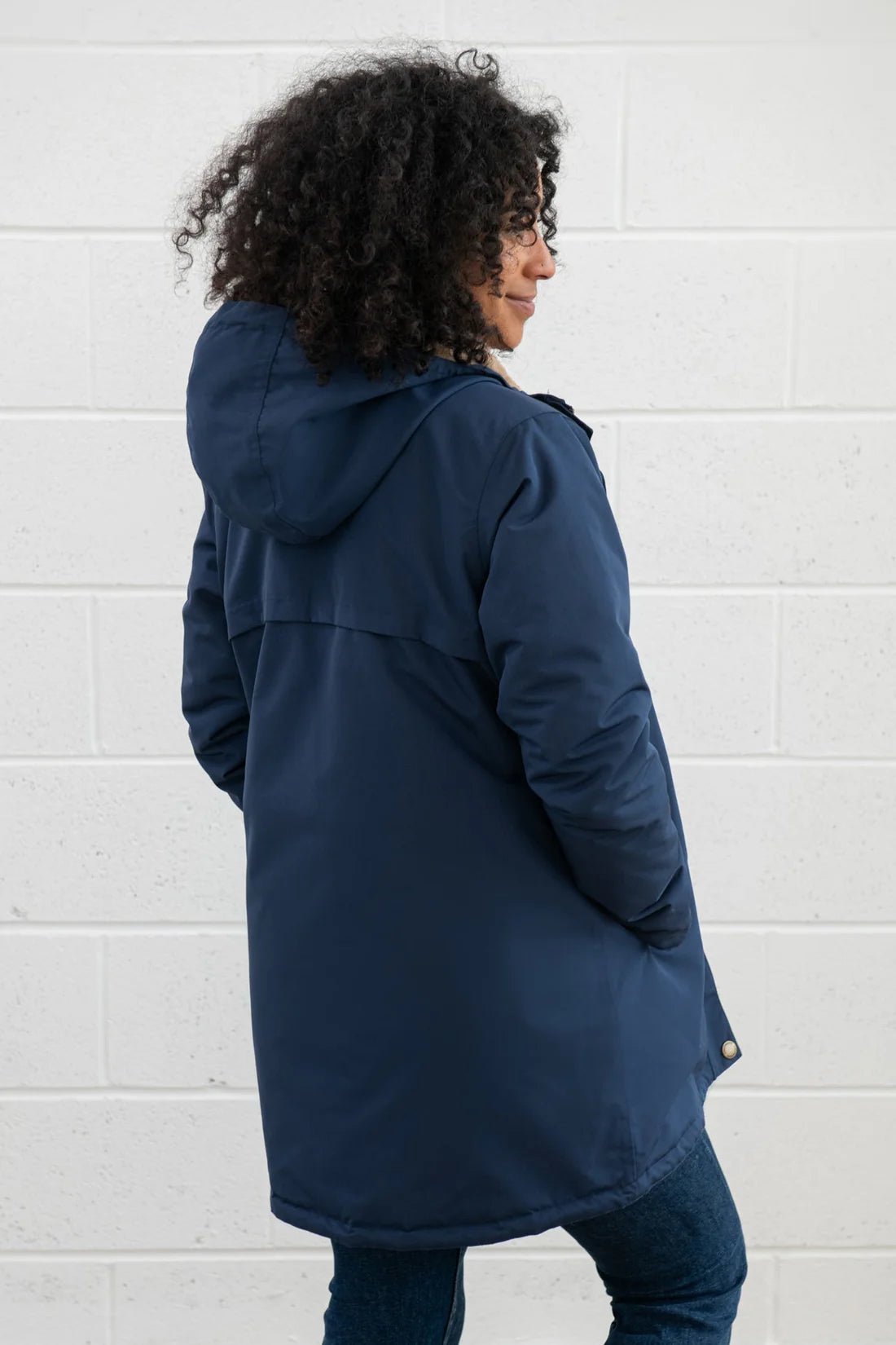 Lighthouse Clothing Scarlet Ladies Coat - Navy