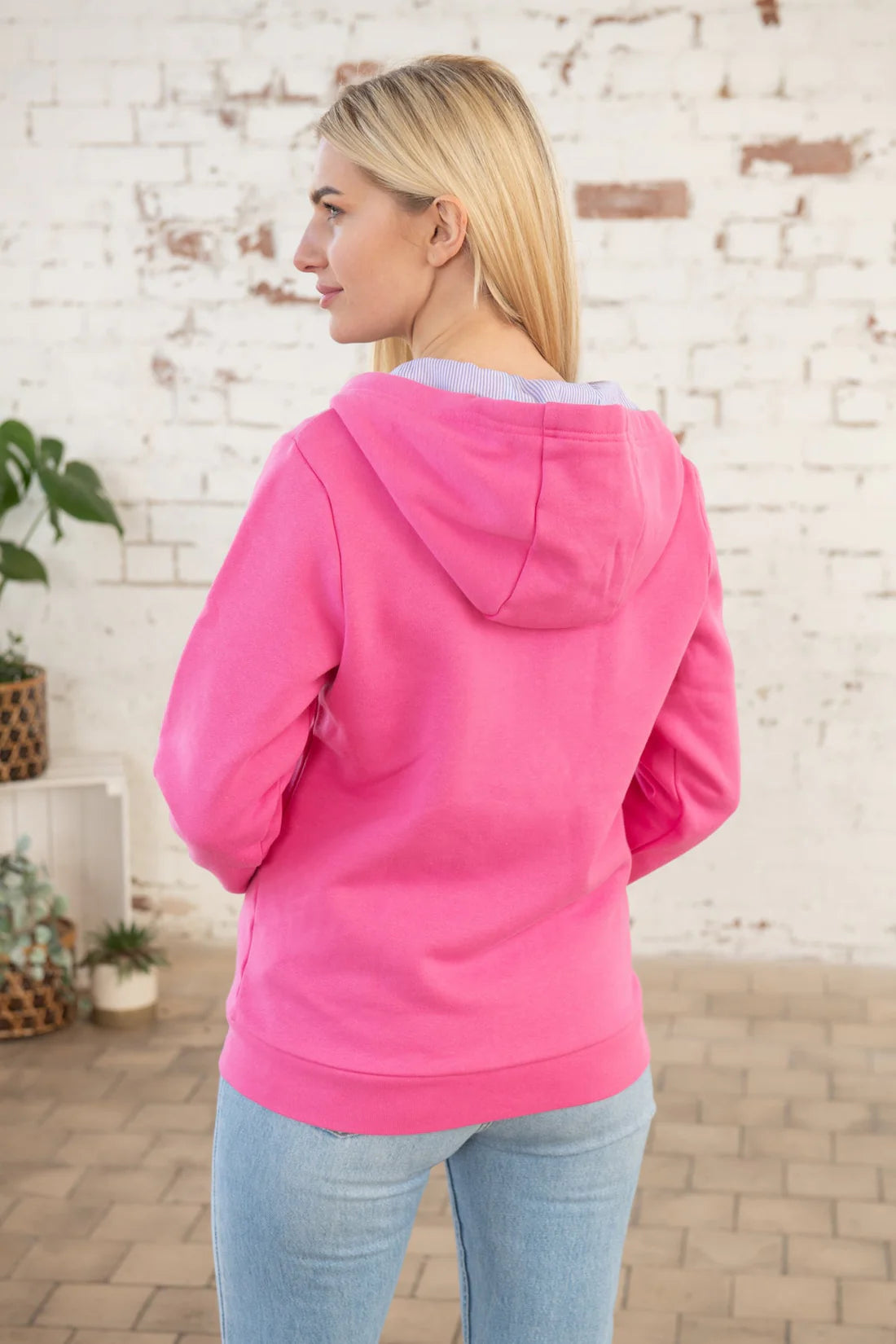 Lighthouse Clothing Hooded Jacket - Azalea Pink