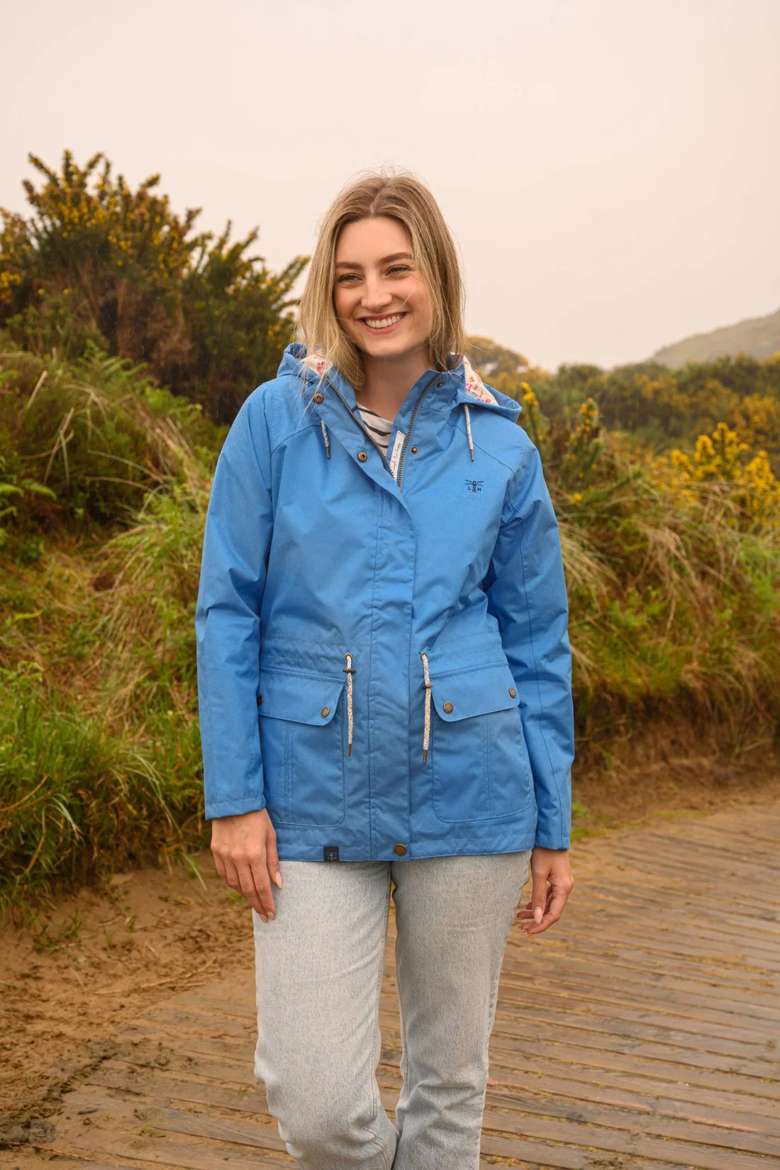 Lighthouse Clothing Willow Jacket - Azure Blue