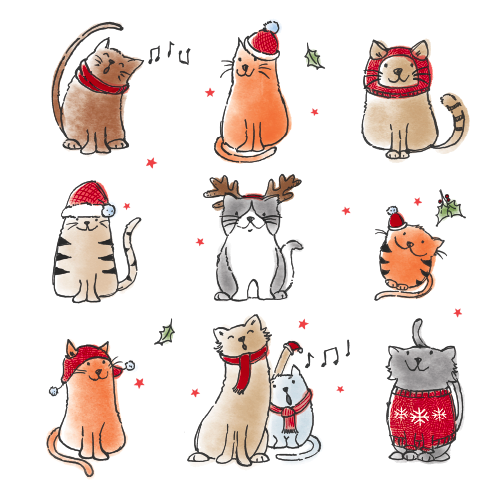 Festive Cats