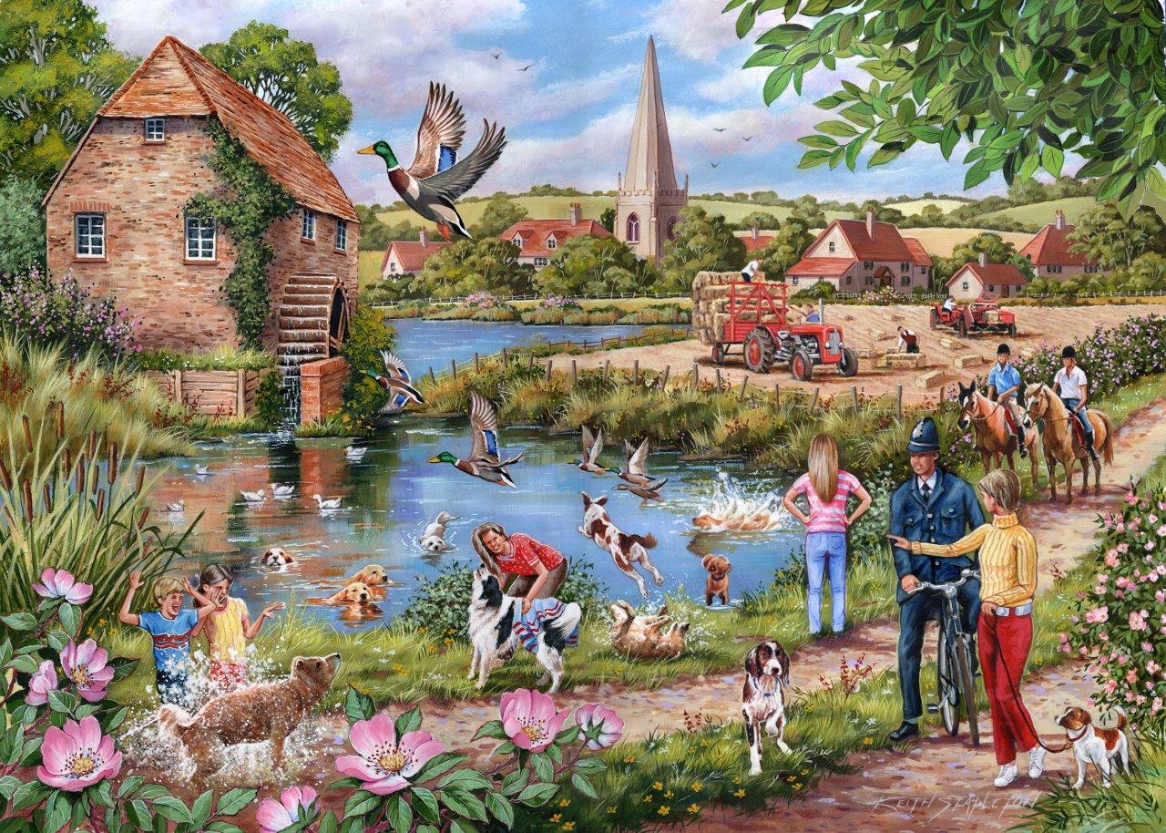 Doggy Paddle 1,000 Piece