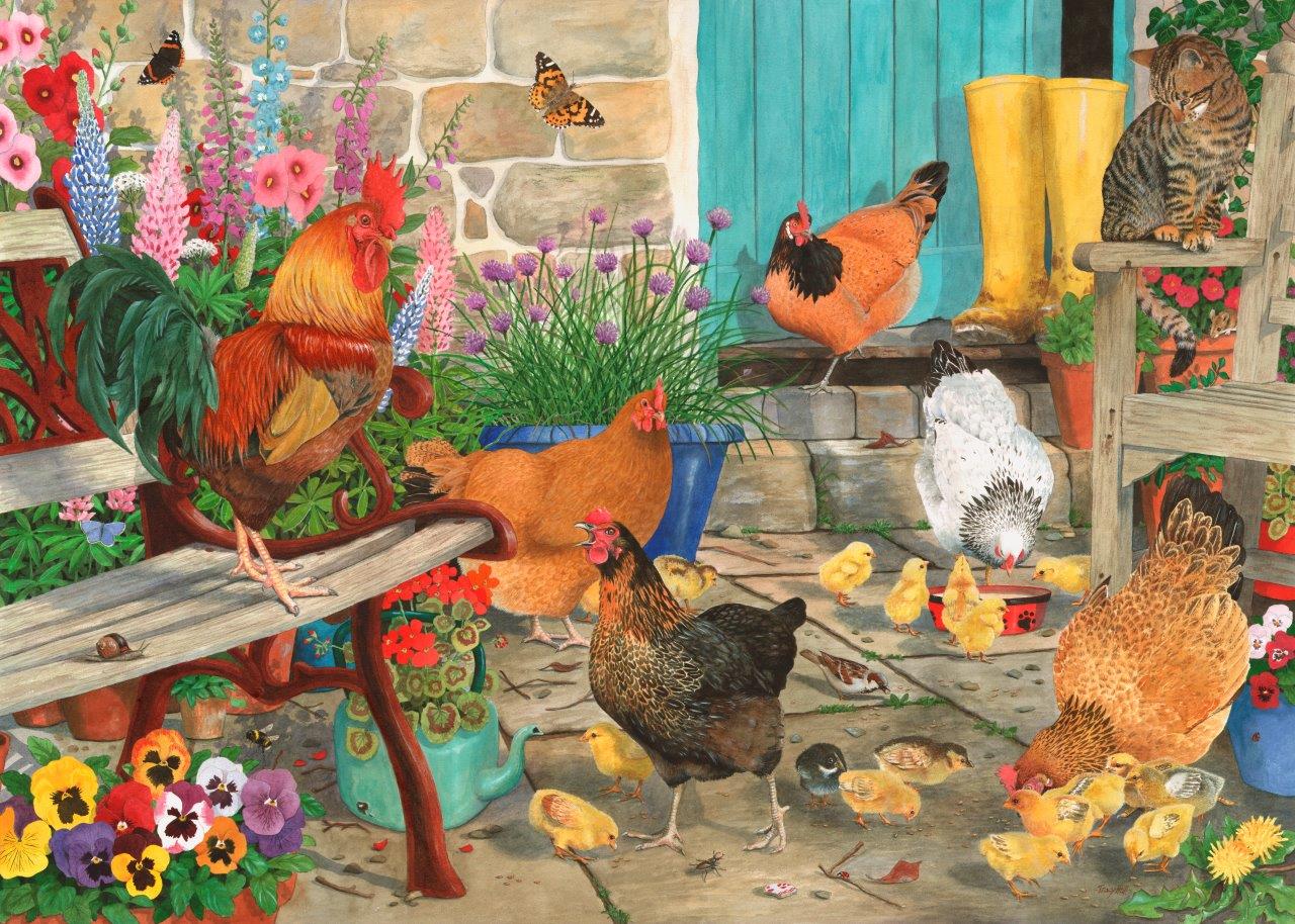 Hen Pecked 1,000 Piece
