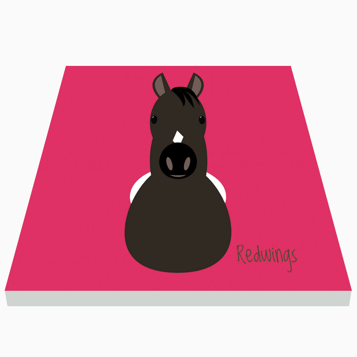 Imán cerámico ilustrado de Redwings