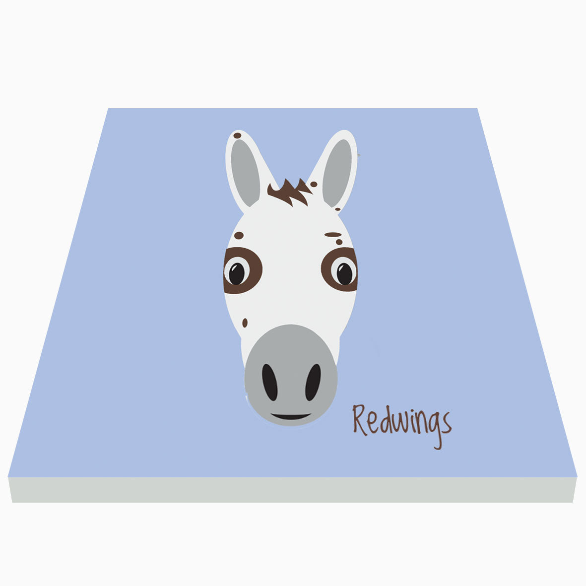 Imán cerámico ilustrado de Redwings