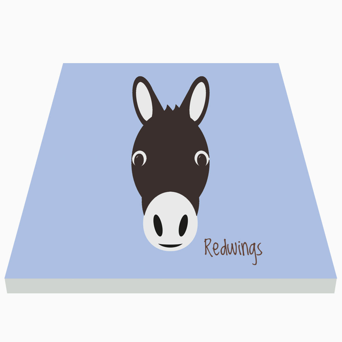 Imán cerámico ilustrado de Redwings