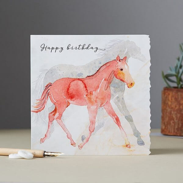 Tarjeta de felicitación de dolomita imaginativa con borde adornado