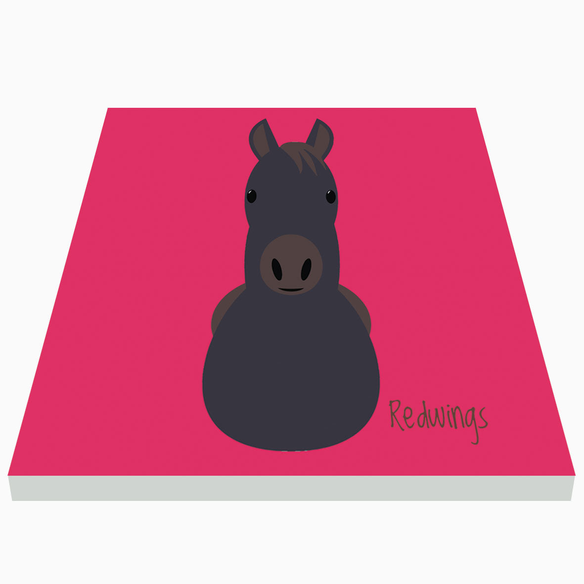 Imán cerámico ilustrado de Redwings