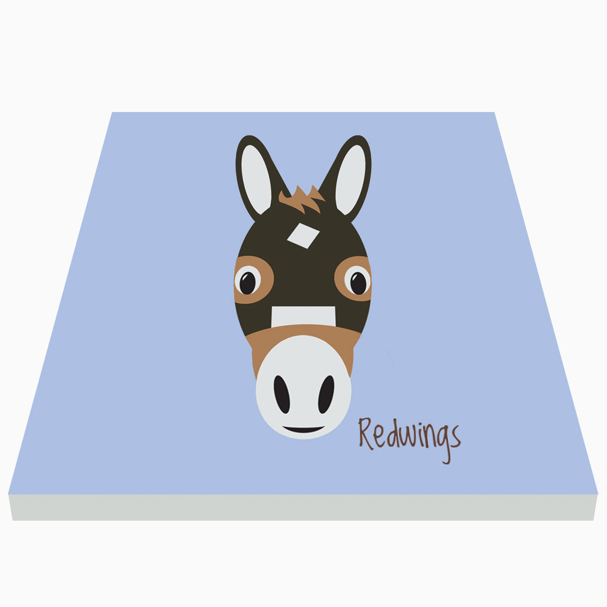 Imán cerámico ilustrado de Redwings