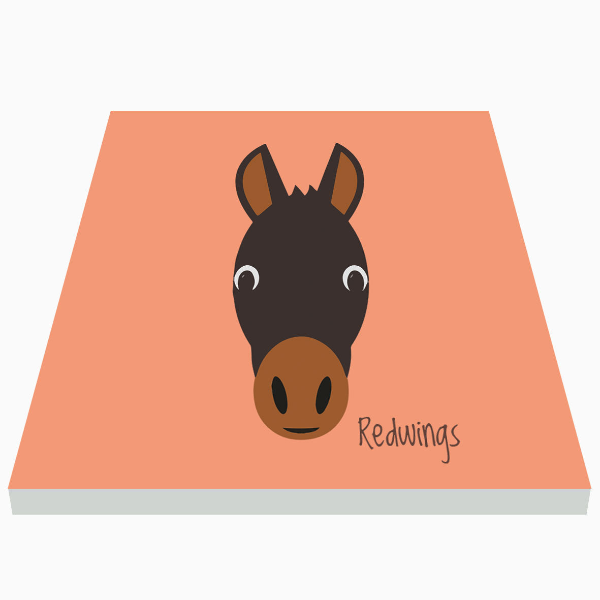 Imán cerámico ilustrado de Redwings