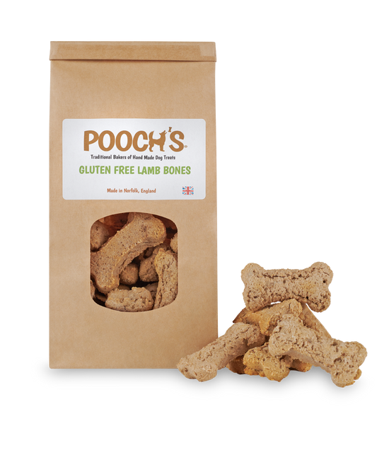 Huesos de cordero de Pooch (sin gluten)