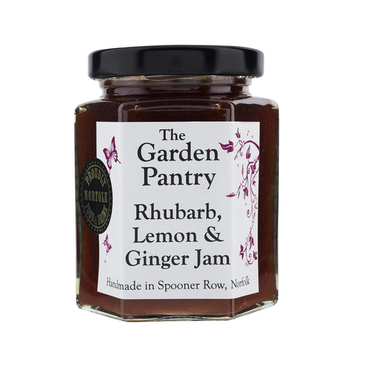 Mermelada de ruibarbo, limón y jengibre The Garden Pantry
