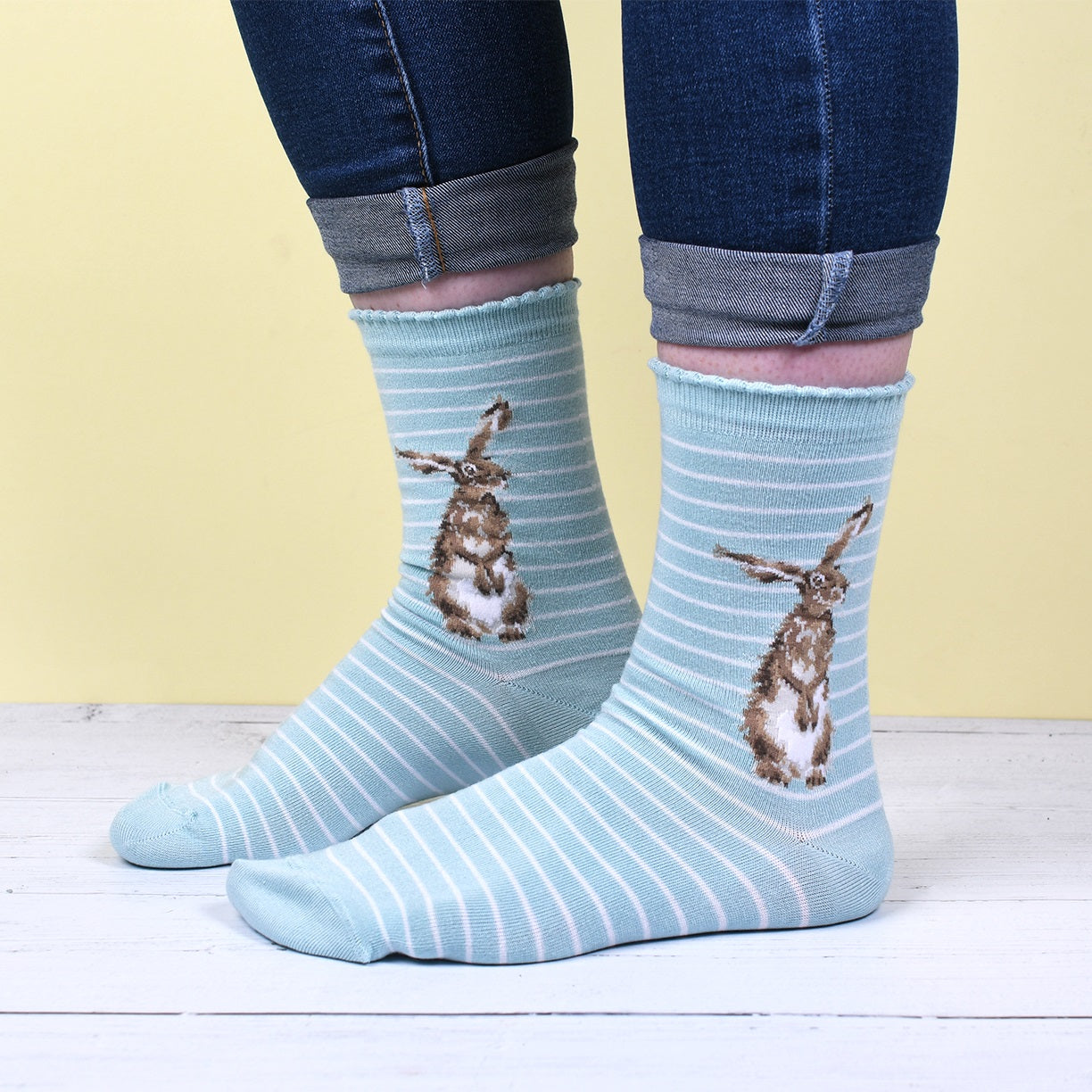 Wrendale Hare Socks