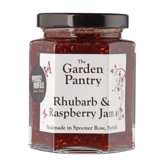 Mermelada de ruibarbo y frambuesa The Garden Pantry