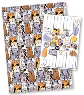 Cats Wrapping Paper