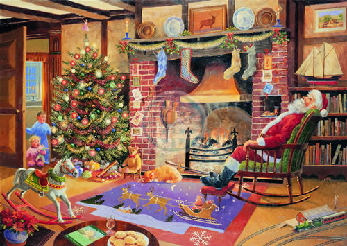 Caught Napping 1,000 Piece (Christmas Collector's Edition No.1)