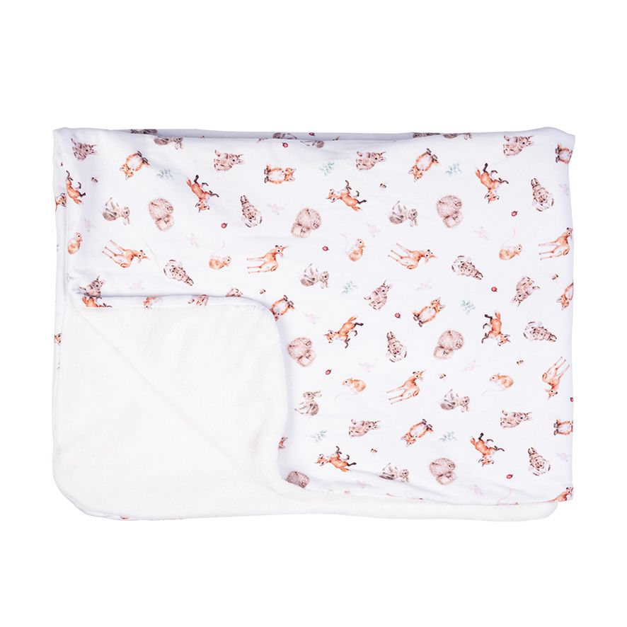 Wrendale 'Little Forest' Baby Blanket