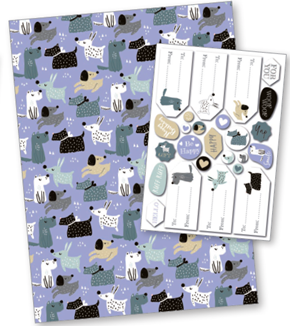 Puppies Gift Wrap