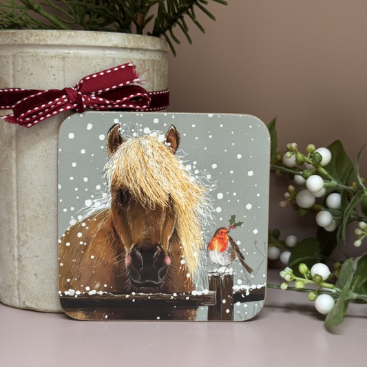 Horse and Robin Coaster